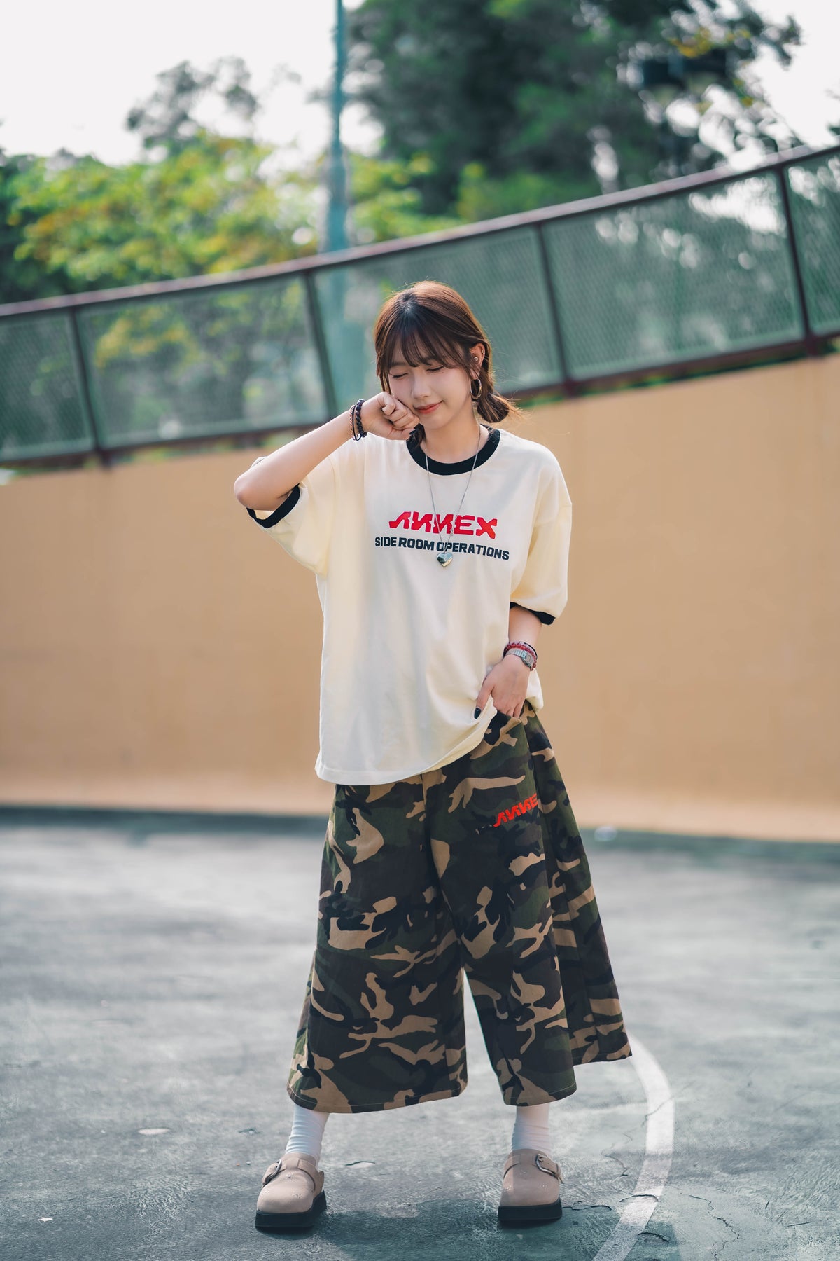 ANX 3/4 Camo Pants